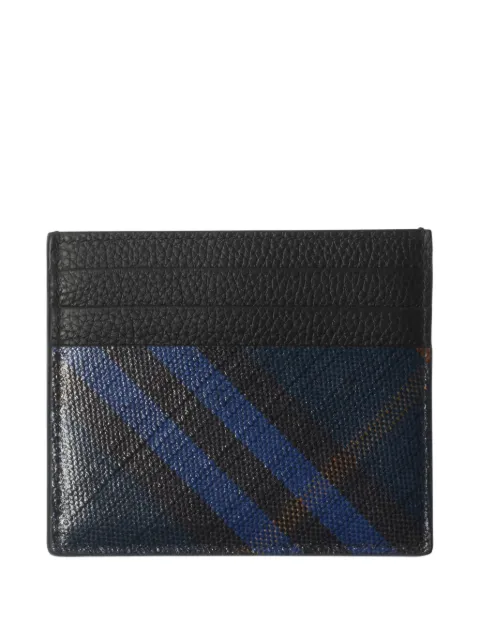 Burberry Tall checked cardholder