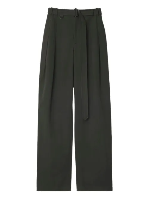 Pantalon Gabardine à coupe droite - Burberry - Modalova