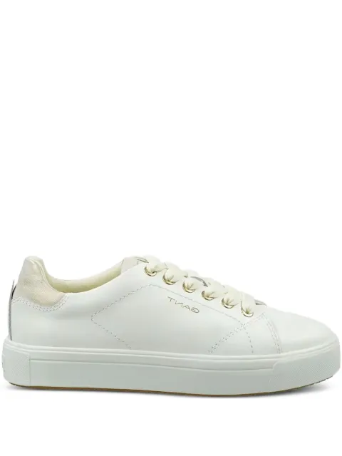 Gant tenis bajos blancos con agujetas