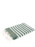 MC2 Saint Barth Foutas beach towel - Green