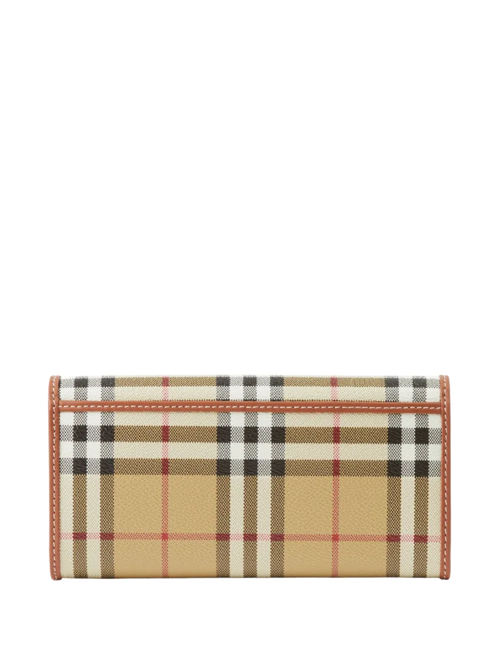 Burberry Geruite portemonnee Beige