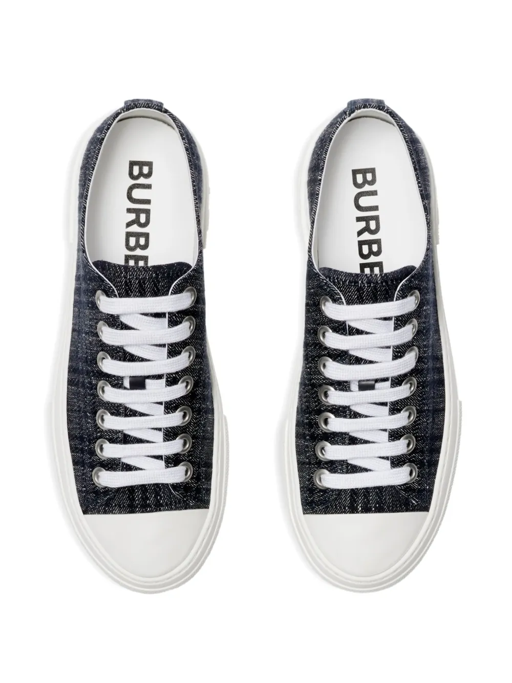 Burberry lace-up sneakers Blue