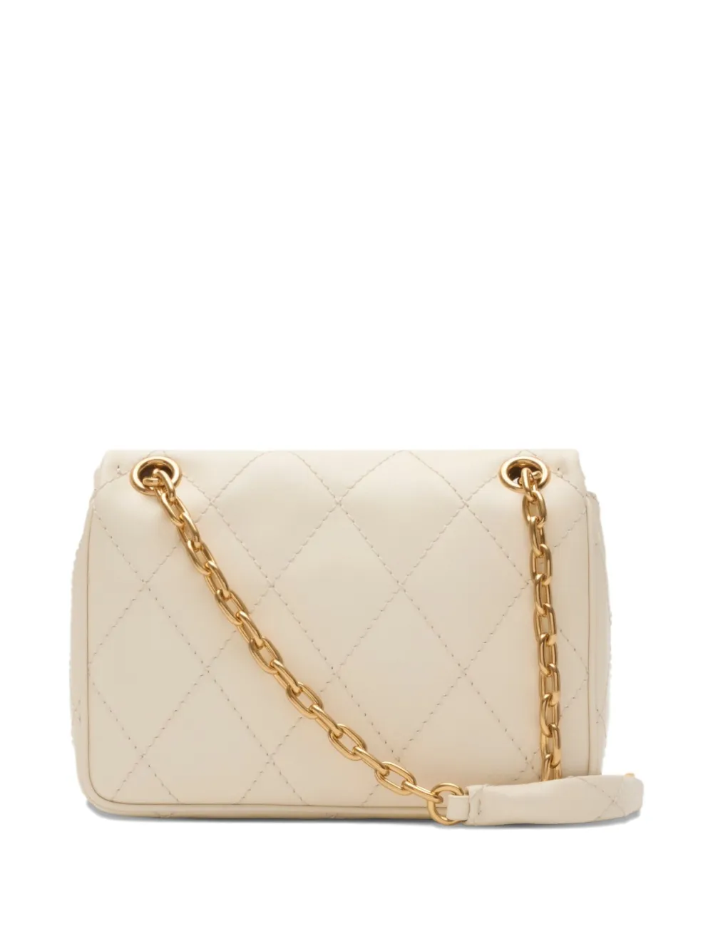 Burberry Strand kleine crossbodytas Wit