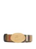 Burberry reversible checked belt​ - Neutrals