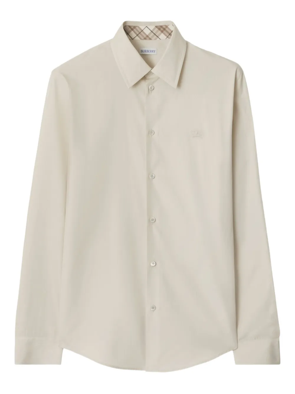 Burberry camisa de algodón | neutro | Image 1