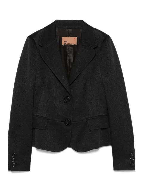 John Galliano Pre-Owned 2000s textured blazer