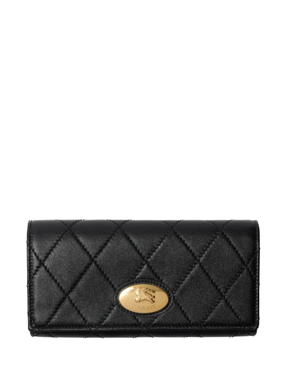 Burberry ストランド コンチネンタル 長財布 - ブラック Burberry ストランド コンチネンタル 長財布 - ブラック