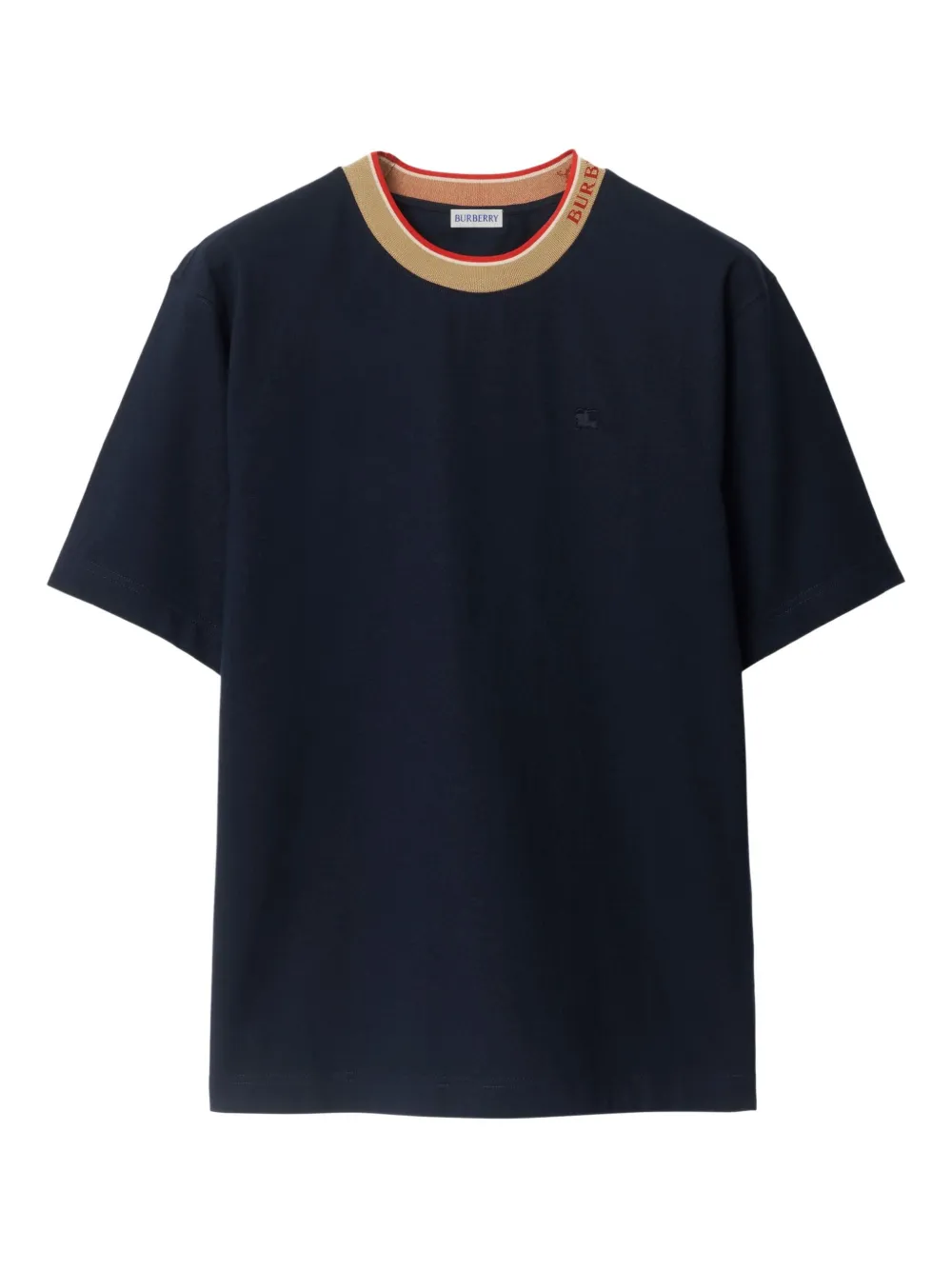 Burberry Katoenen T-shirt Blauw