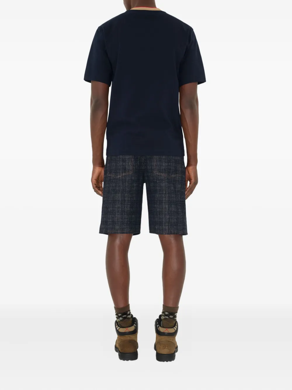 Burberry Katoenen T-shirt Blauw