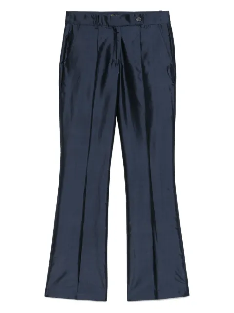 LUISA SPAGNOLI silk straight-leg trousers