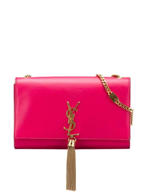 Saint Laurent Pre-Owned 2015 Medium Smooth Calfskin Classic Monogram Kate Tassel crossbody bag
