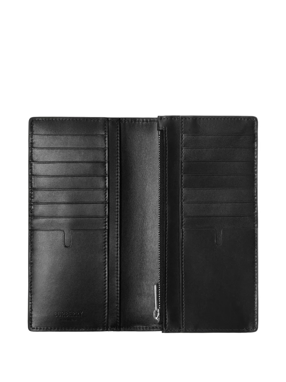 Burberry Portemonnee met reliëf Zwart
