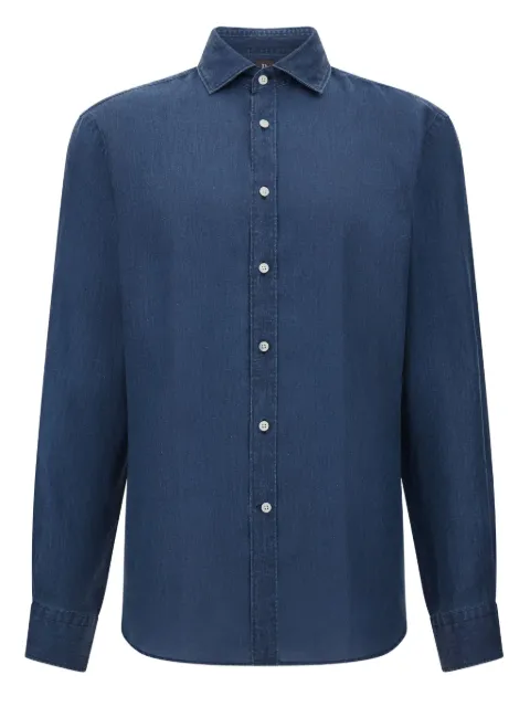 Boggi Milano camisa de lino