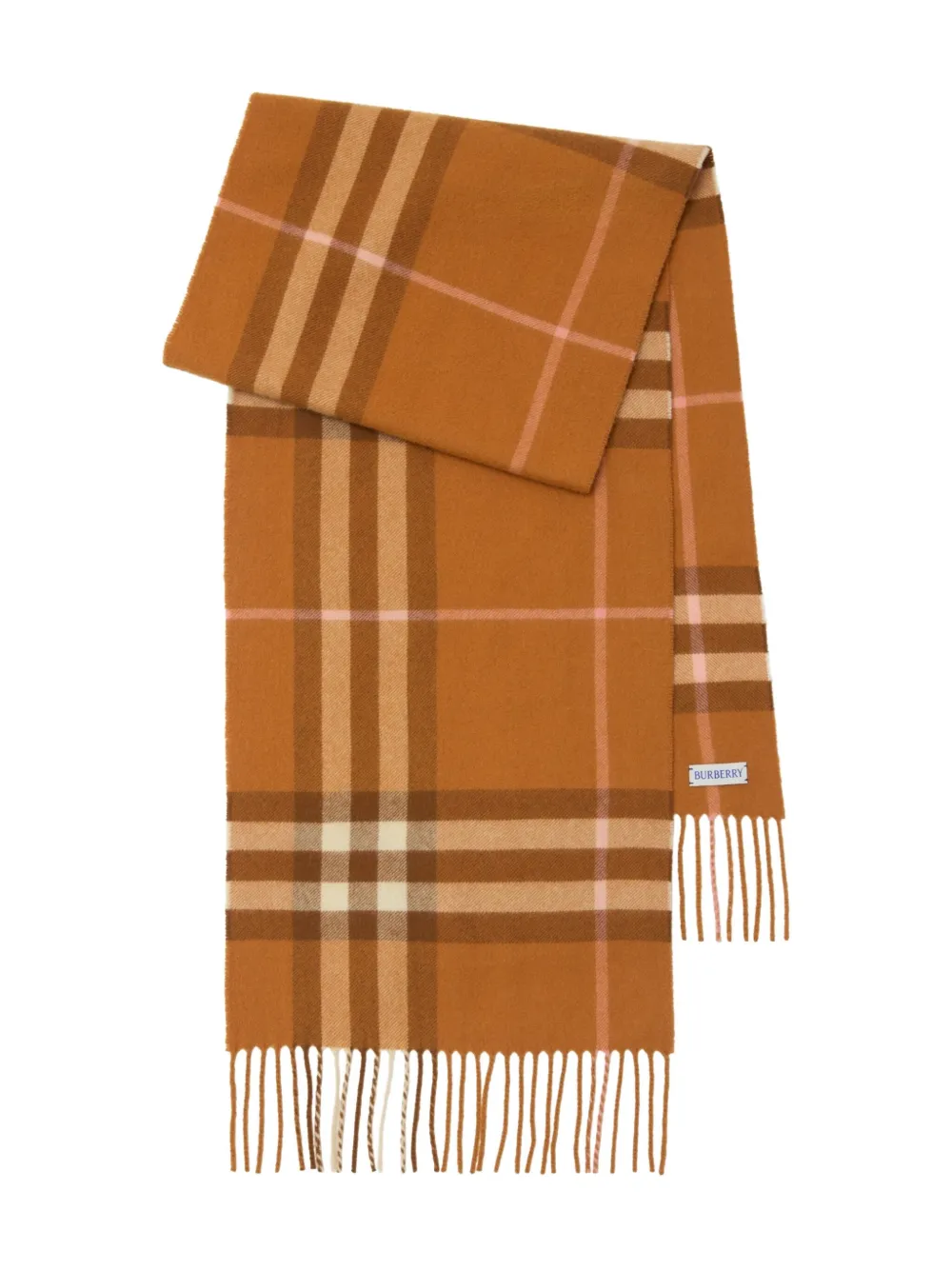 Burberry Checked Cashemere Scarf