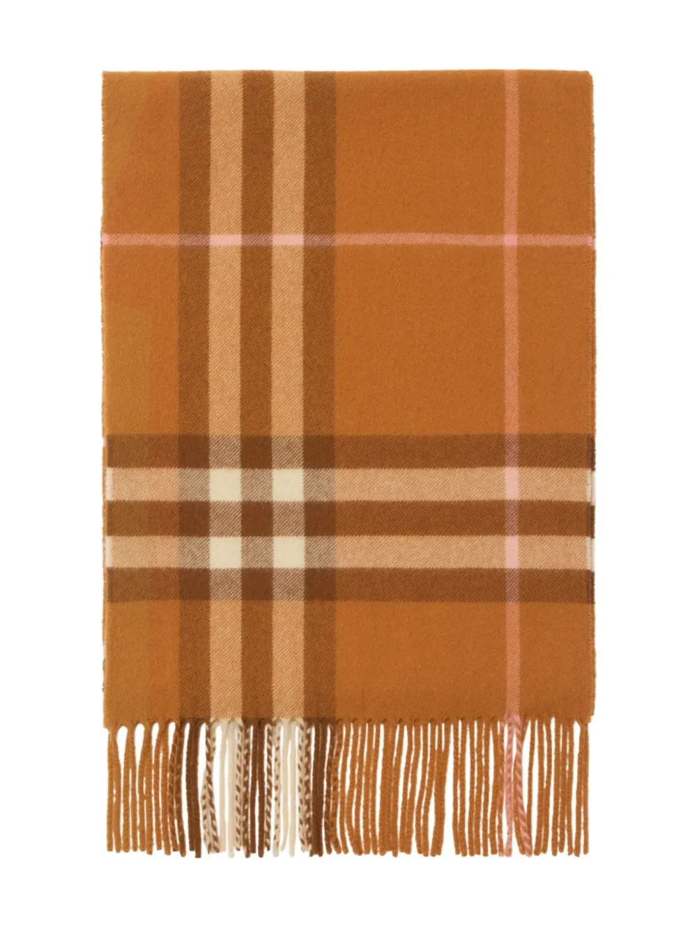 Burberry checked cashemere scarf | Women | Image 2