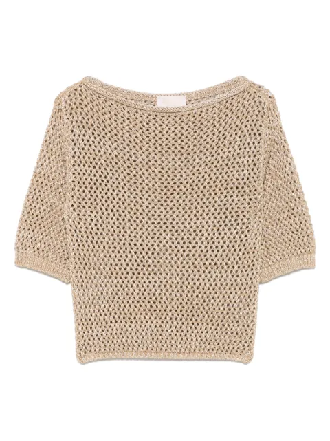 LUISA SPAGNOLI openwork top
