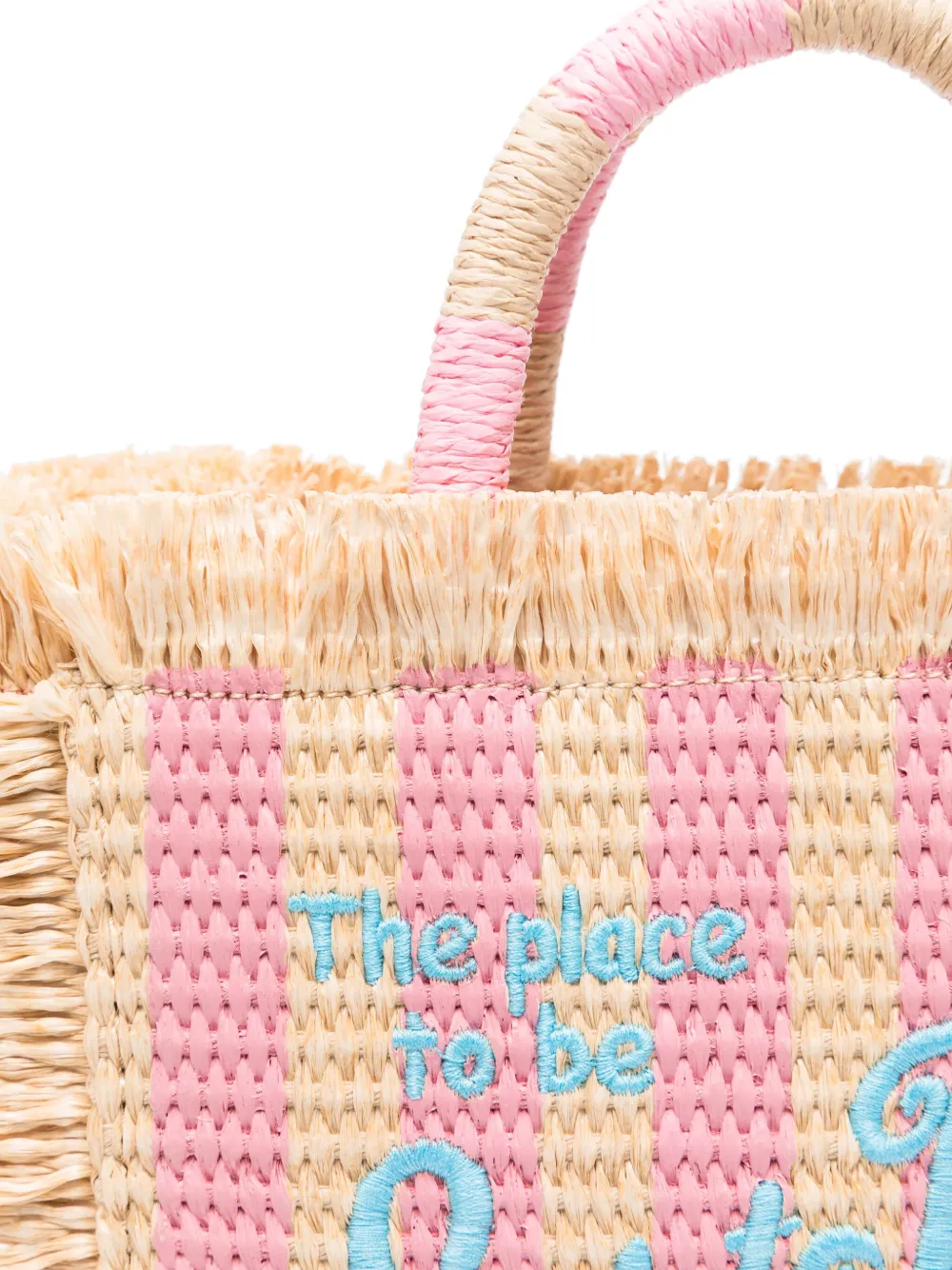 MC2 Saint Barth Kleine Vanity shopper Roze