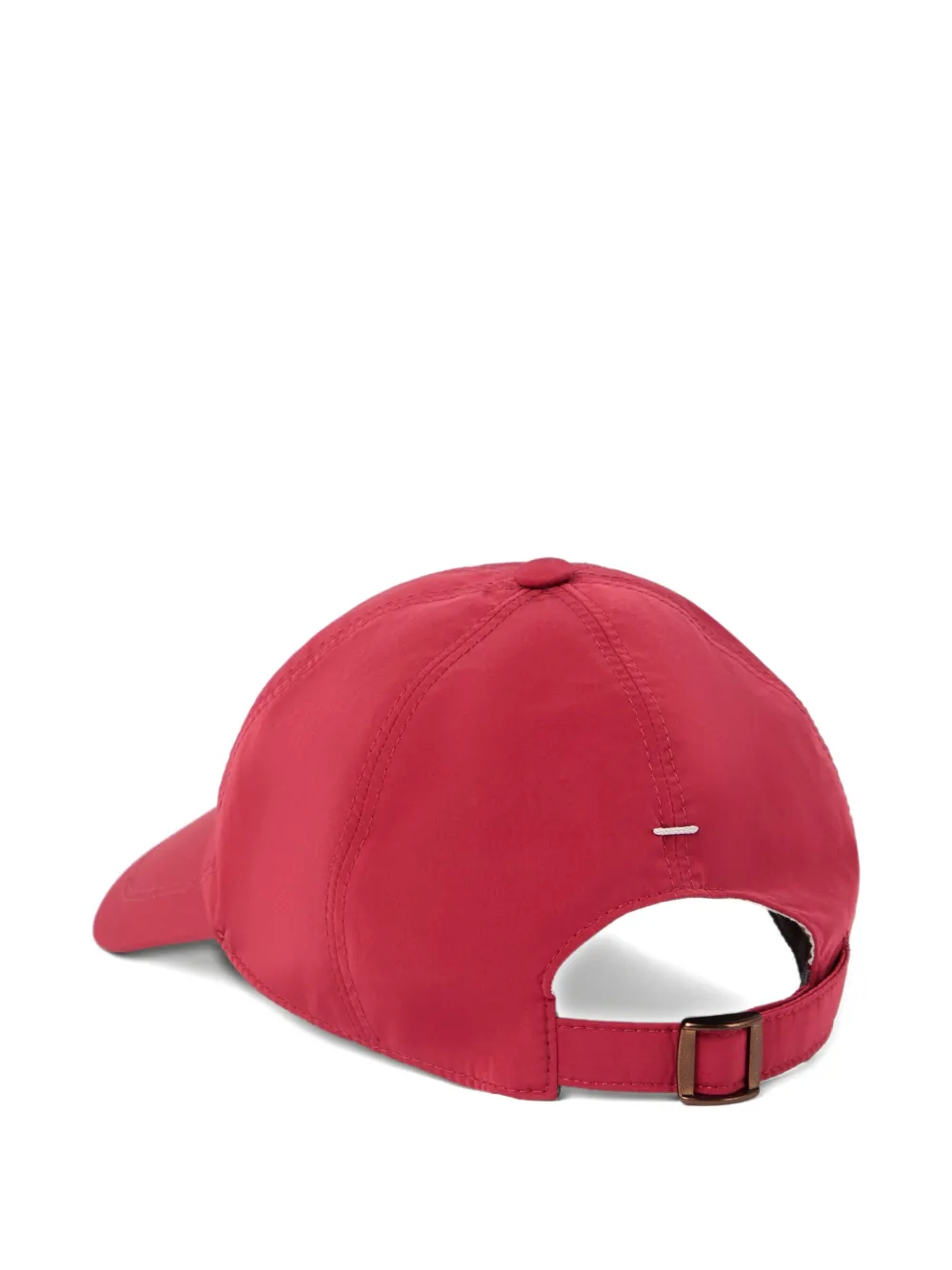 Brunello Cucinelli water-resistant baseball cap - Rood