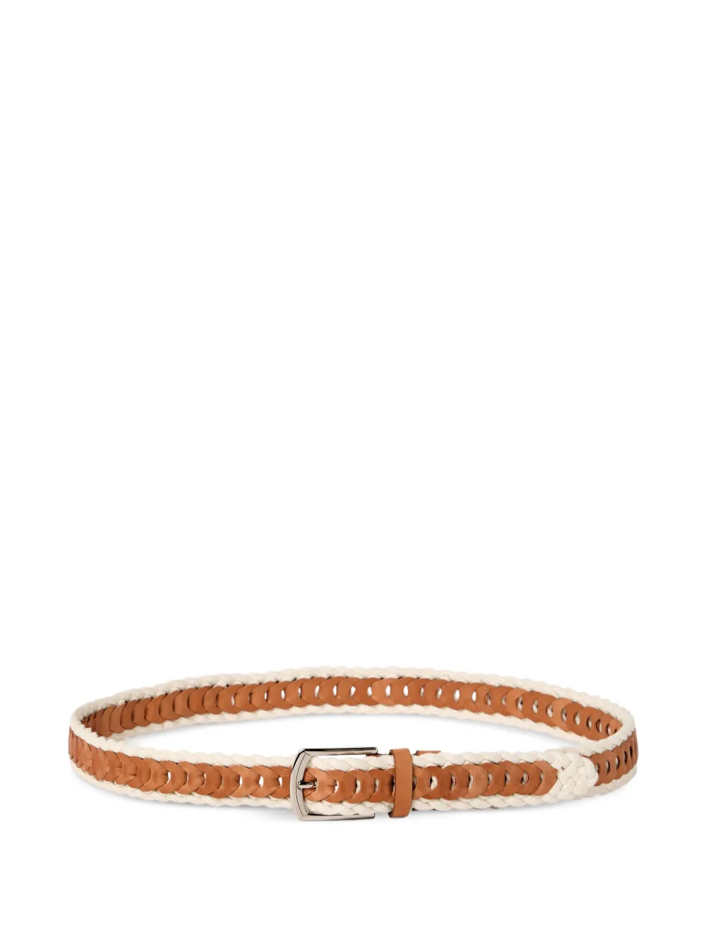 Brunello Cucinelli cinturón trenzado | marrón | Image 1