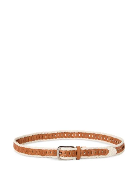 Brunello Cucinelli braided belt 