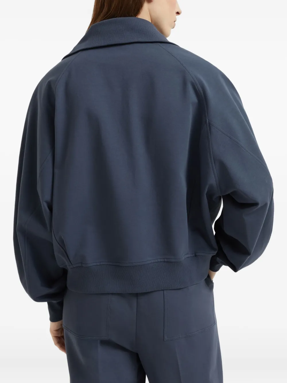 Brunello Cucinelli Monili-detail sweatshirt Blauw