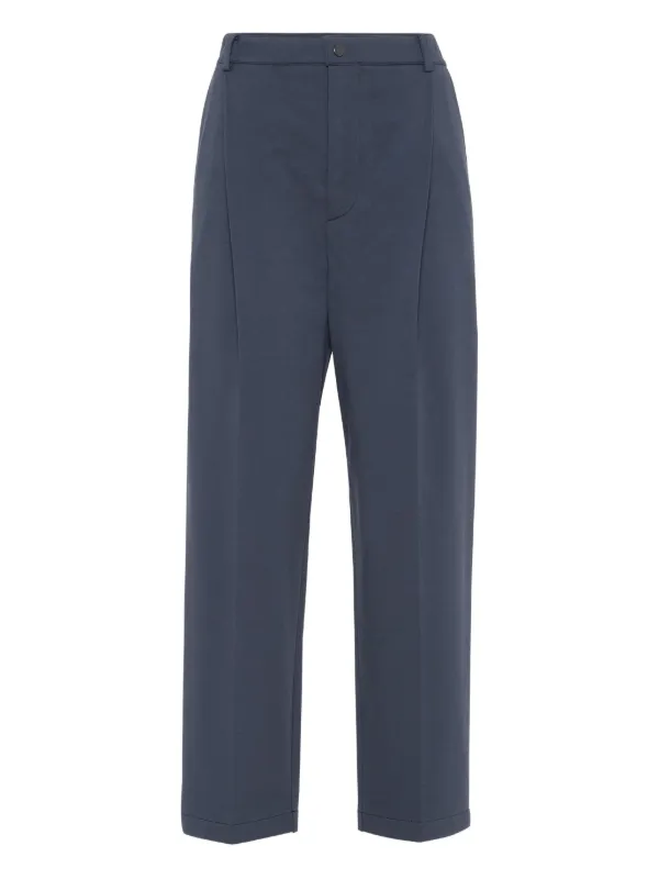 【送料&関税込】Brunello Cucinelli Trouser Track trousers for Woman in Black | Brunello Cucinelli