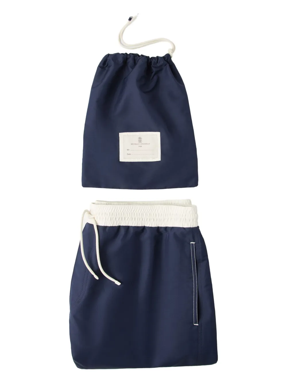 Brunello Cucinelli logo-print swim shorts | Swim & Board Shorts | Image 2