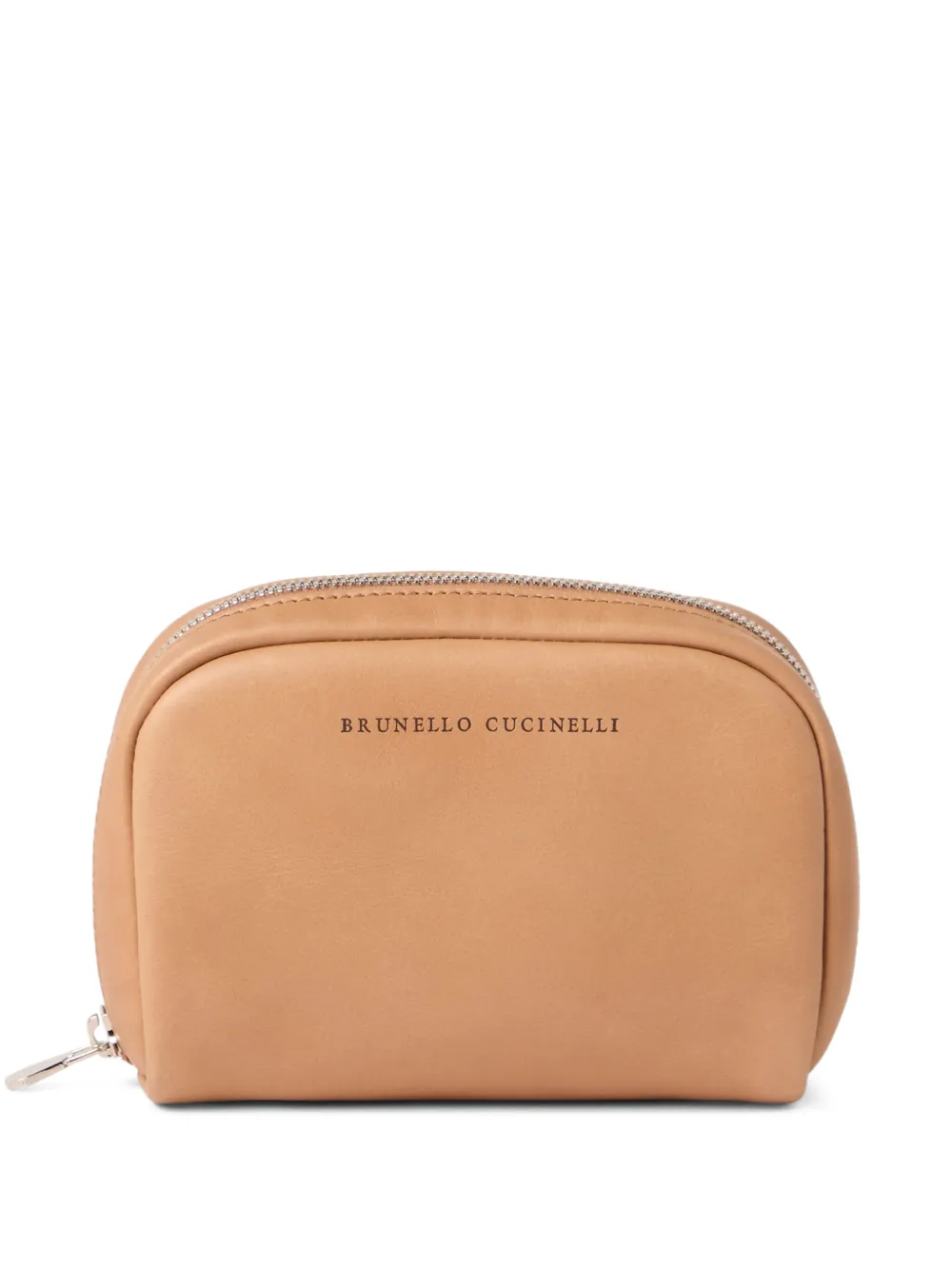 Brunello Cucinelli cosmetiquera con cierre | neutro | Image 1