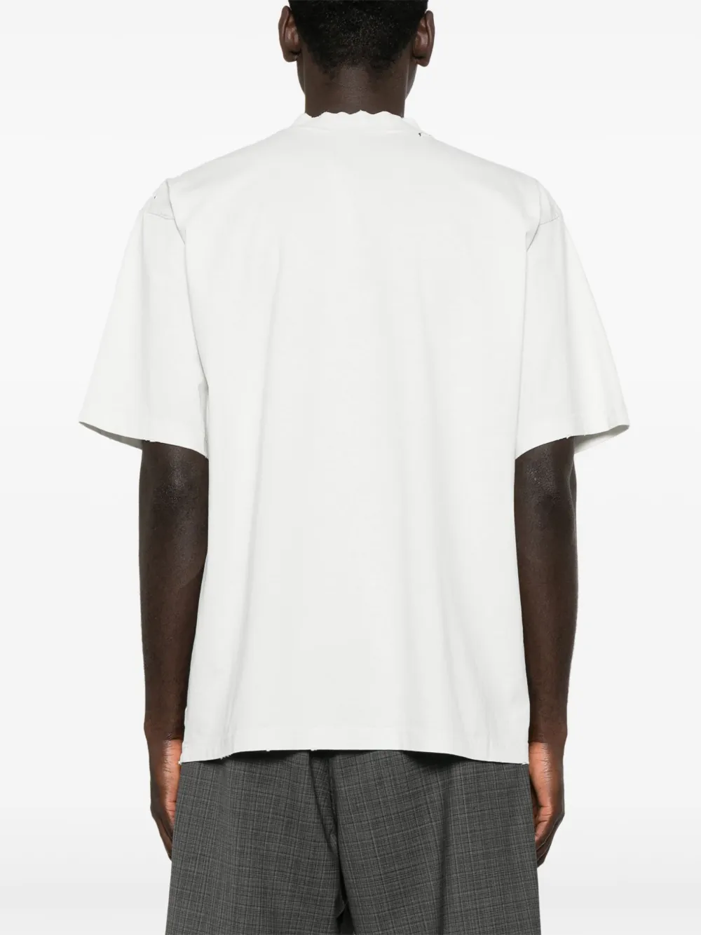 Balenciaga Jersey T-shirt Grijs