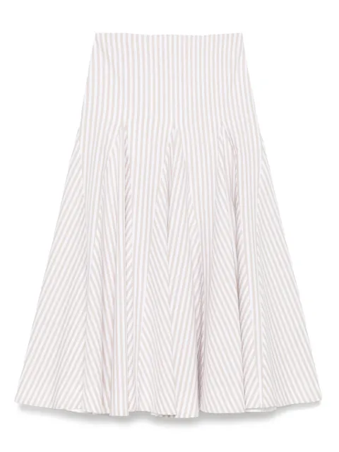 LUISA SPAGNOLI cotton midi skirt