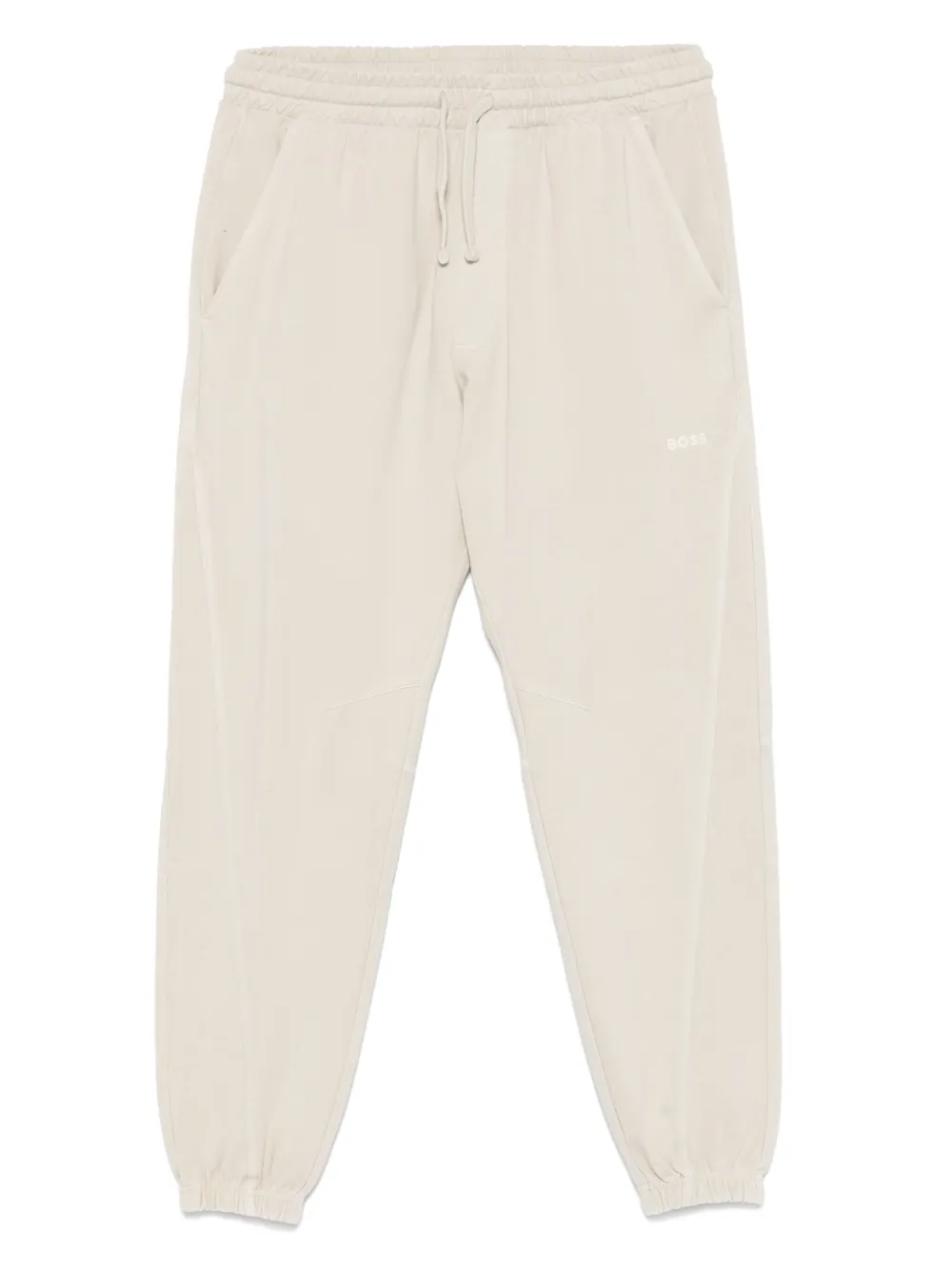 BOSS logo-print track pants | Neutrals | Image 1