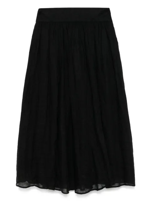 LUISA SPAGNOLI linen midi skirt