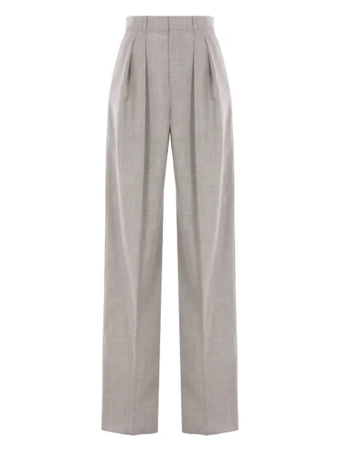 Saint Laurent wool wide-leg trousers