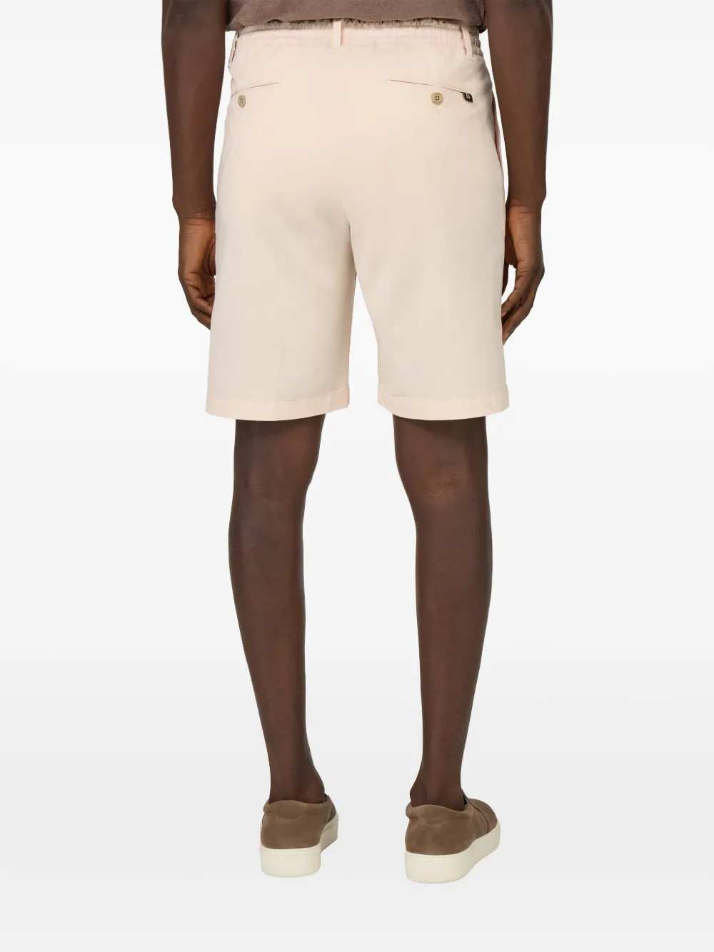 Boggi Milano stretch-cotton shorts Roze