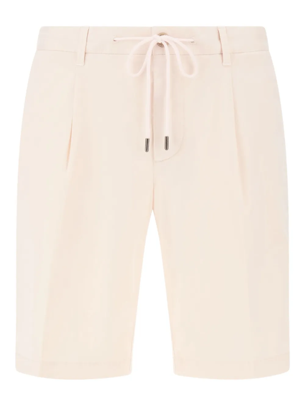 Boggi Milano Stretch Cotton Summer Bermuda Shorts Roze