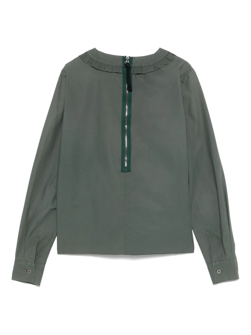 Marni Pre-Owned 2011 ruffled-trim blouse | Image 2