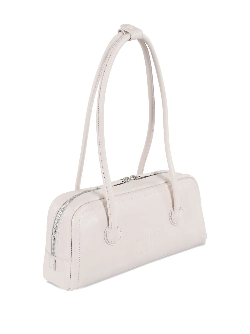 Marge Sherwood Leren schoudertas Beige