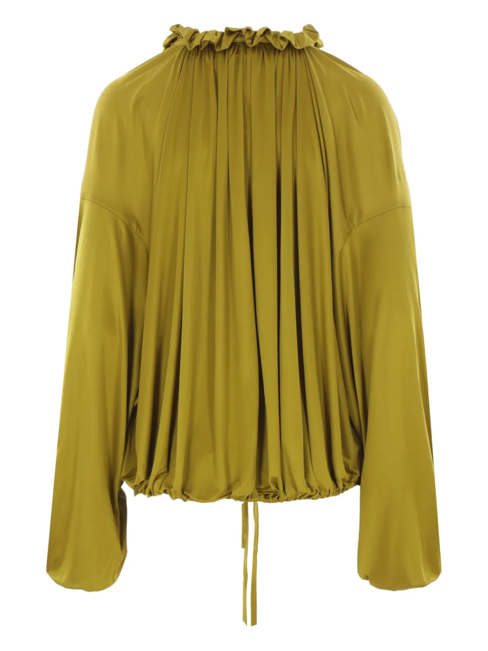 Saint Laurent Blouse met lange mouwen Groen