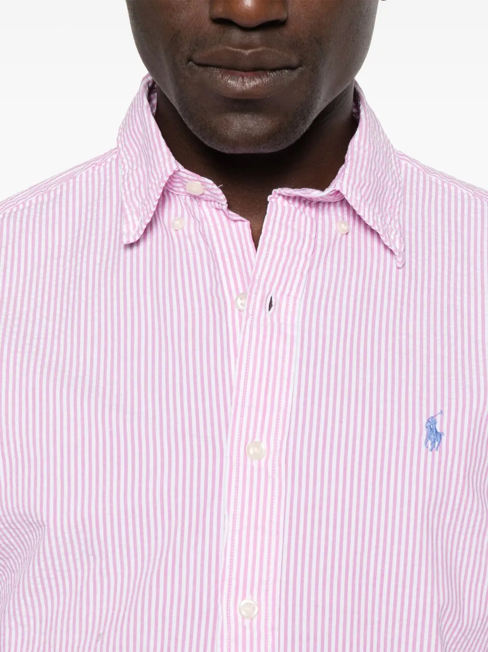 Polo Ralph Lauren Gestreept overhemd Roze