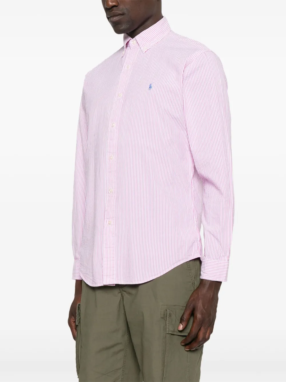 Polo Ralph Lauren Gestreept overhemd Roze