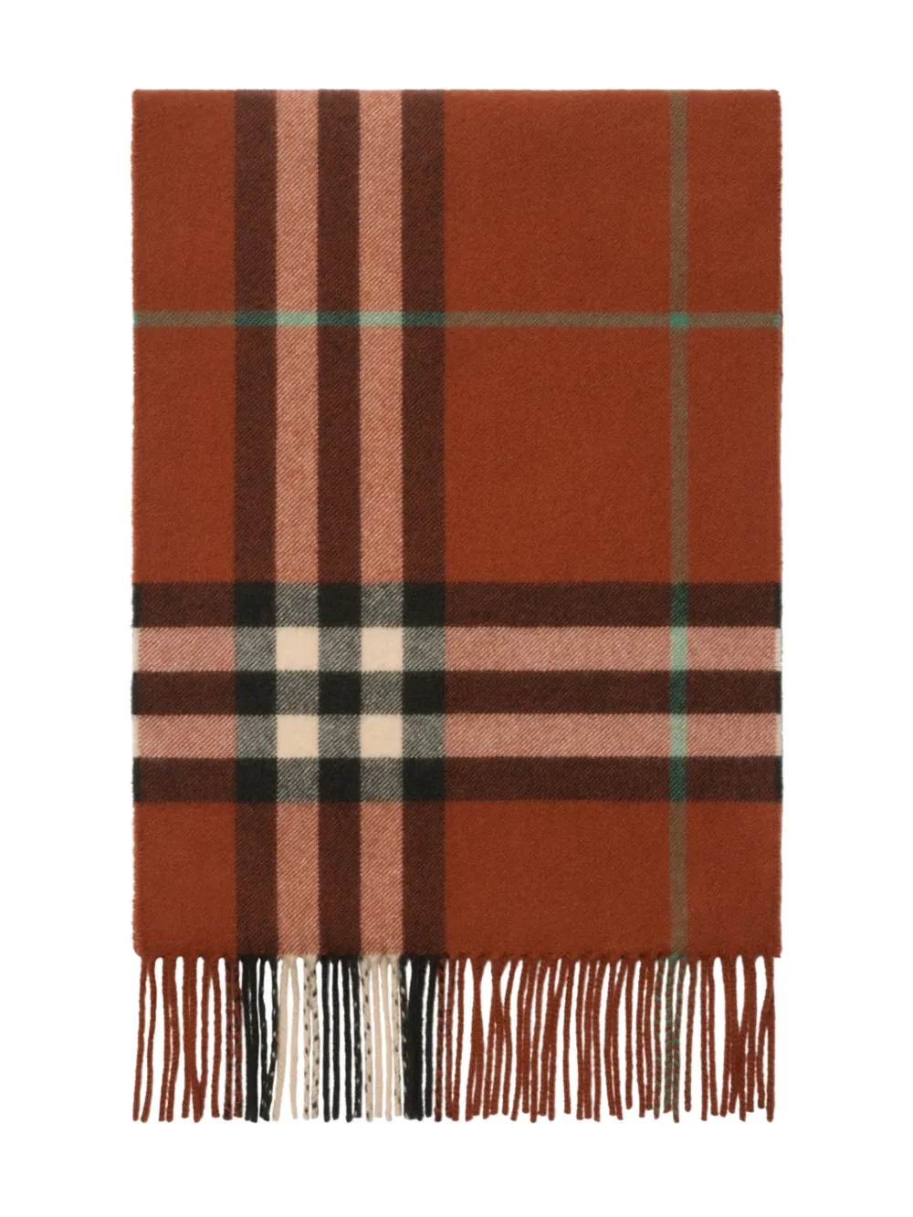Burberry checked cashmere scarf | Men | Image 2