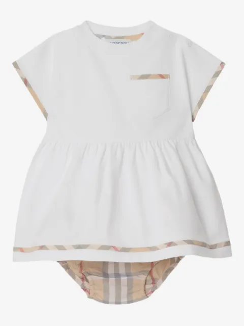 Burberry Kids Abito in cotone