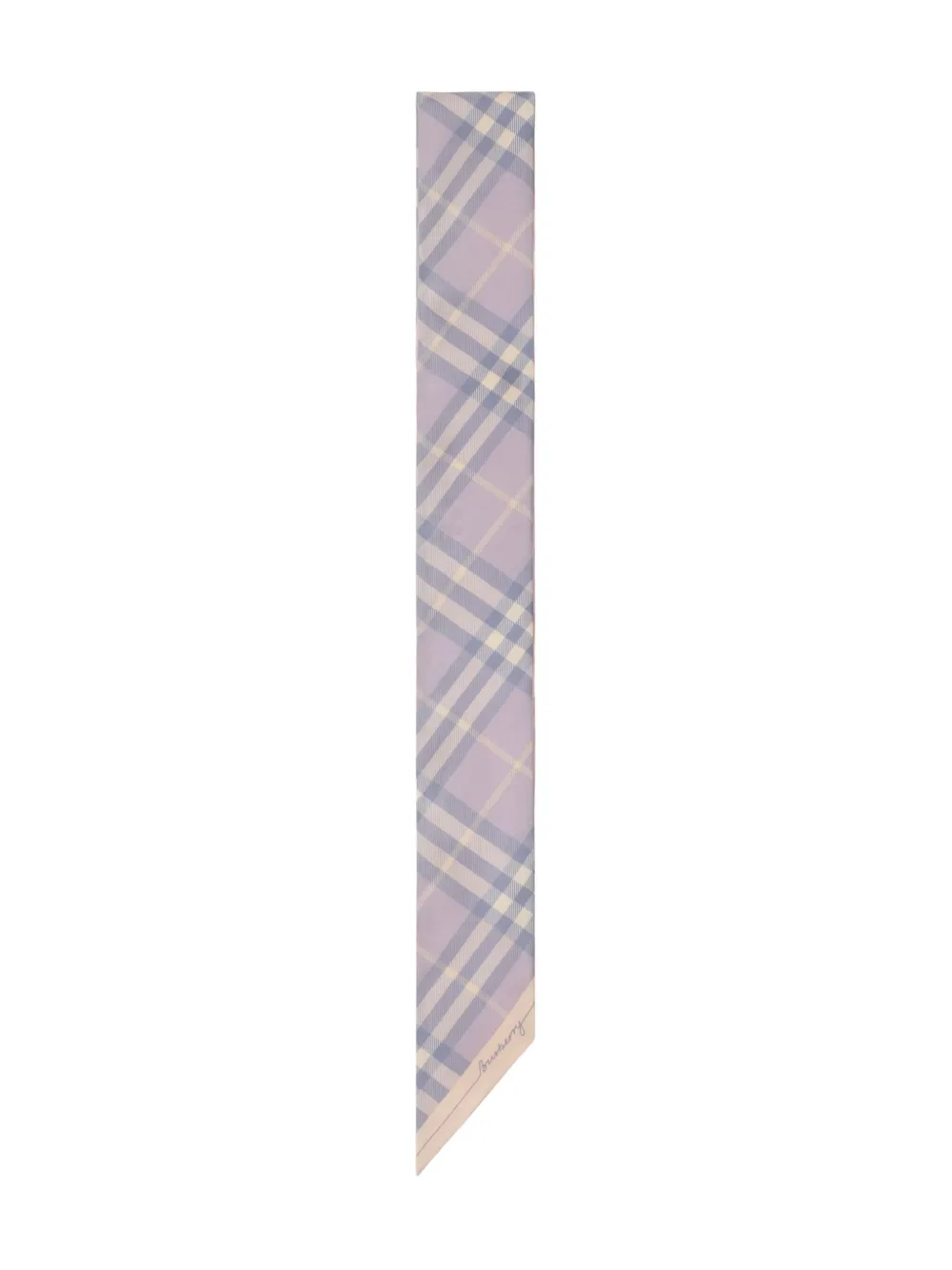 Burberry Geruite sjaal Roze