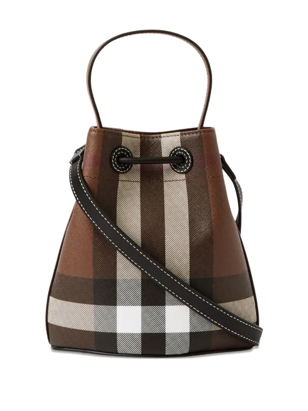 送料関税込★Burberry★ミニ TBバケット バッグ★ ☆送料関税込☆BURBERRY ミニ TB バケット ショルダーバッグ