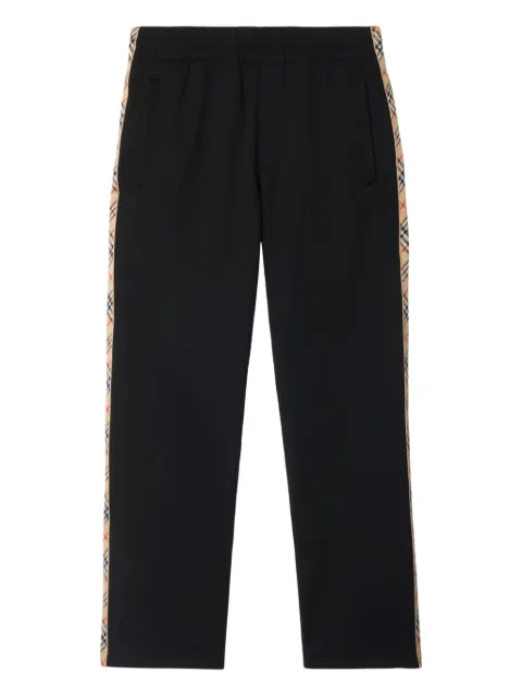 Burberry Vintage Check-trim track pants