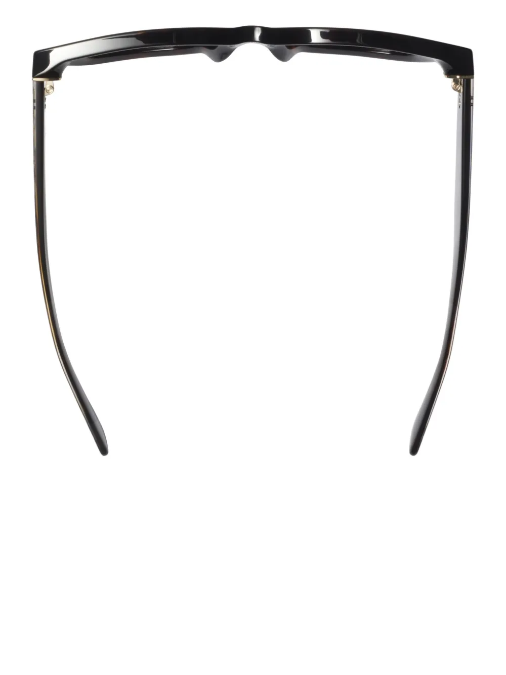 Burberry Eyewear Inlaid Check zonnebril met vierkant montuur Bruin