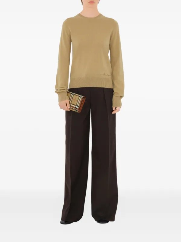 Burberry チェック チェーン クラッチバッグ | ニュートラル | FARFETCH JP