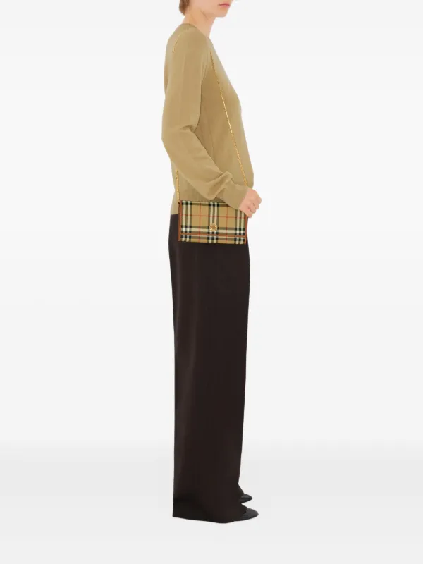 Burberry チェーンウォレット | ニュートラル | FARFETCH JP