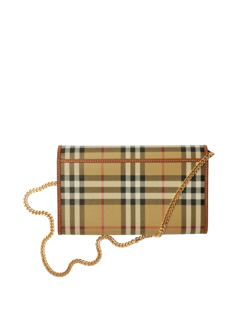 Burberry Portemonnee met ketting Beige