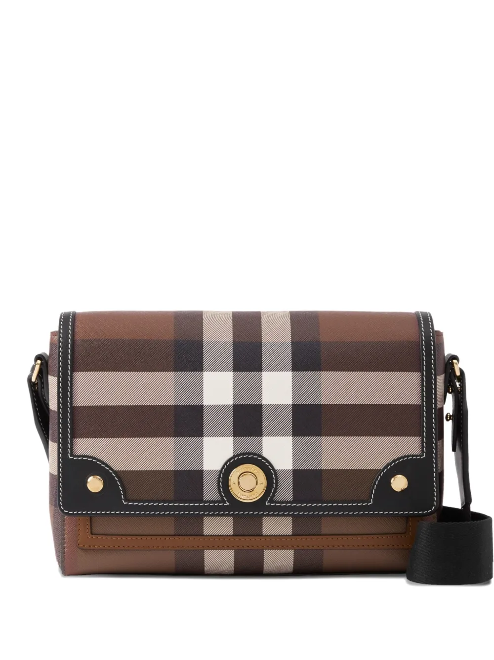 Burberry Note crossbodytas Bruin